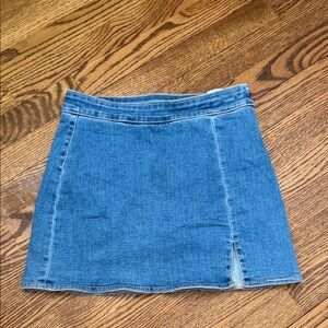 American Eagle Outfitters Classic Blue Mini Skirt